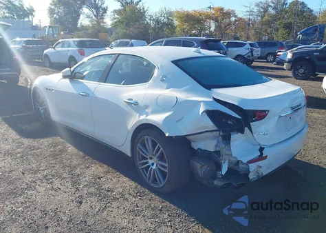 2017 Maserati Ghibli S Q4 from USA, damaged, VIN ZAM57RTS6H1251027